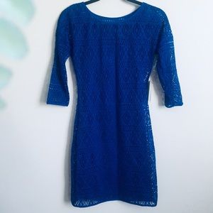 💝Express Blue Lace Dress